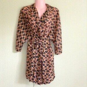 The Webster Miami at Target Women's Robe M/L Wrap Sheer Fans